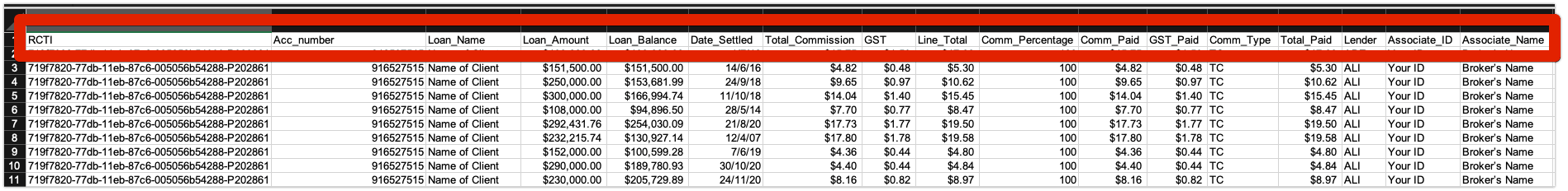 Broker Monthly Trail Report Template For Connective
