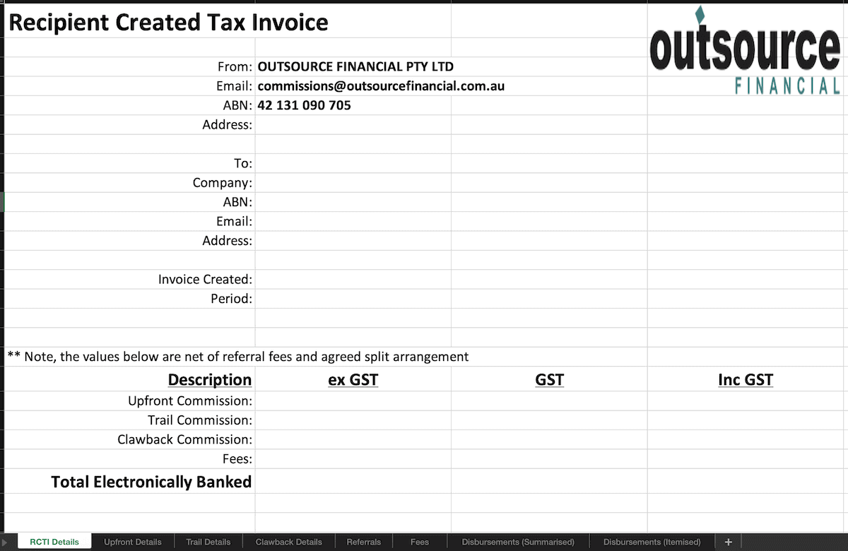 Outsource Financial New Format Trail Reports