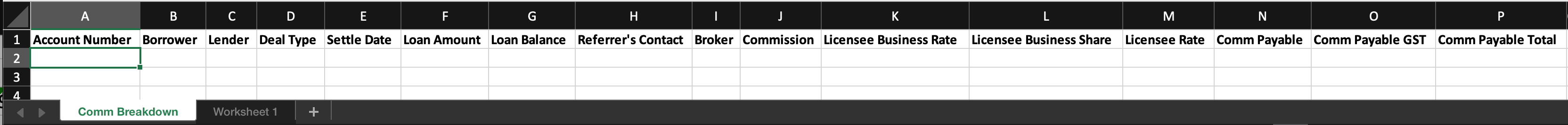 Regfin Monthly Trail Report Template