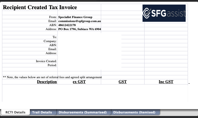 SFG Trail Reports Upload